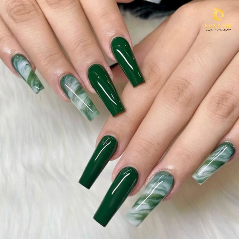 các mẫu nails đẹp cho cô dâu