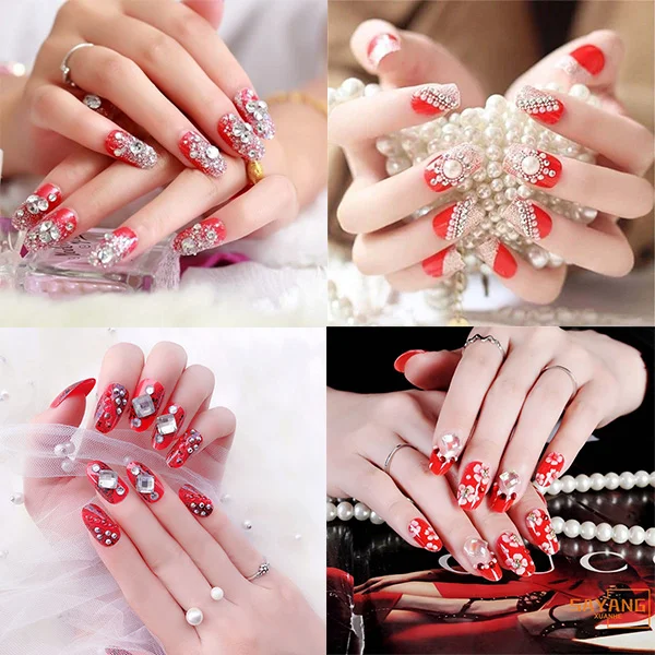 10 mẫu nail cô dâu đẹp đơn giản nhẹ nhàng hiện đại và sang chảnh