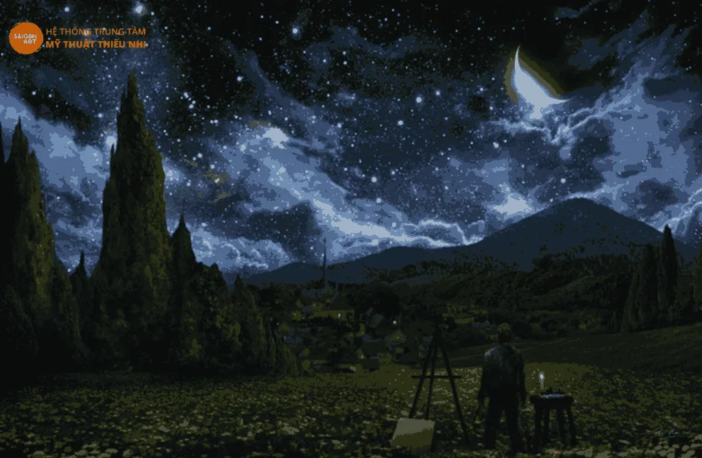 Tại Sao "Đêm Đầy Sao" Của Van Gogh Lại Được Yêu Thích Đến Thế? - Saigon Art