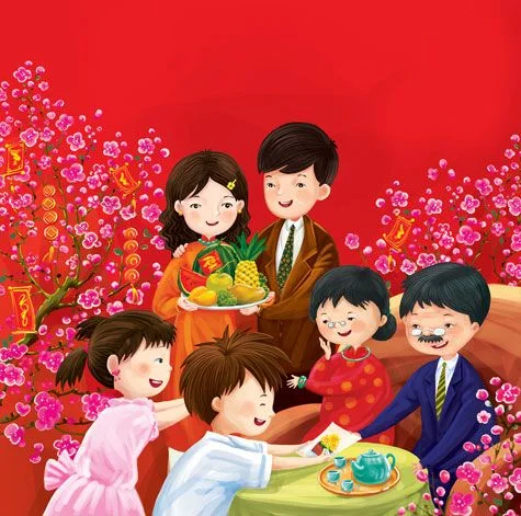 Những bức tranh đẹp nhất về chủ đề gia đình