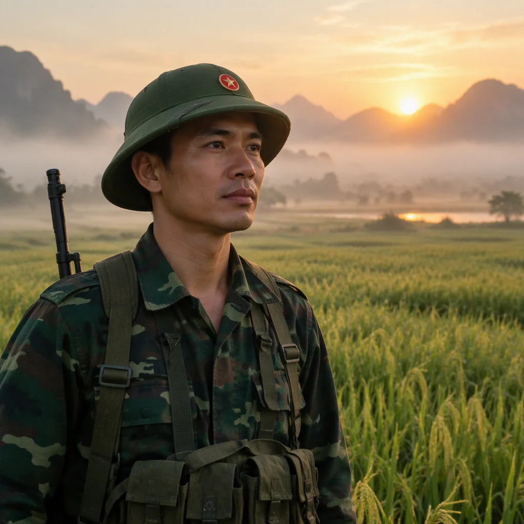 vẽ chú bộ đội — ảnh 1