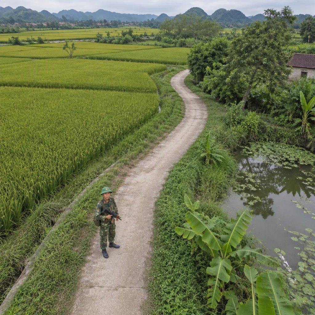 vẽ chú bộ đội: gợi ý số 6