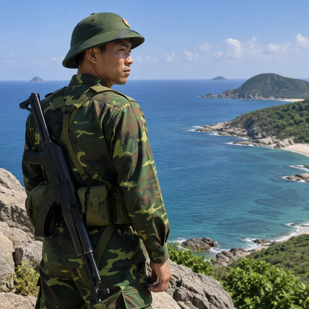vẽ chú bộ đội, mẫu 3