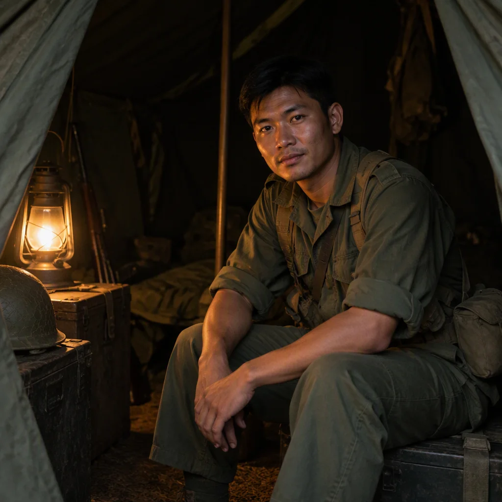 vẽ chú bộ đội — ảnh 9