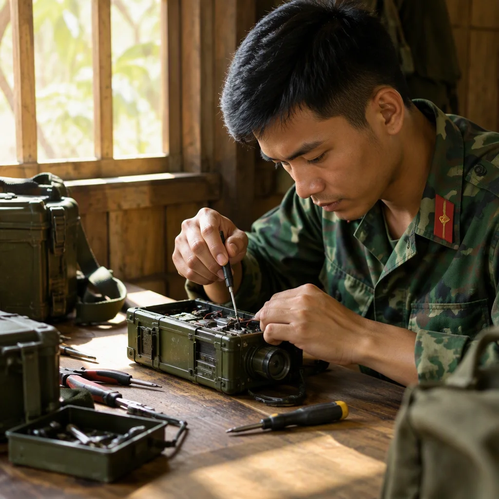 vẽ chú bộ đội — ảnh 17