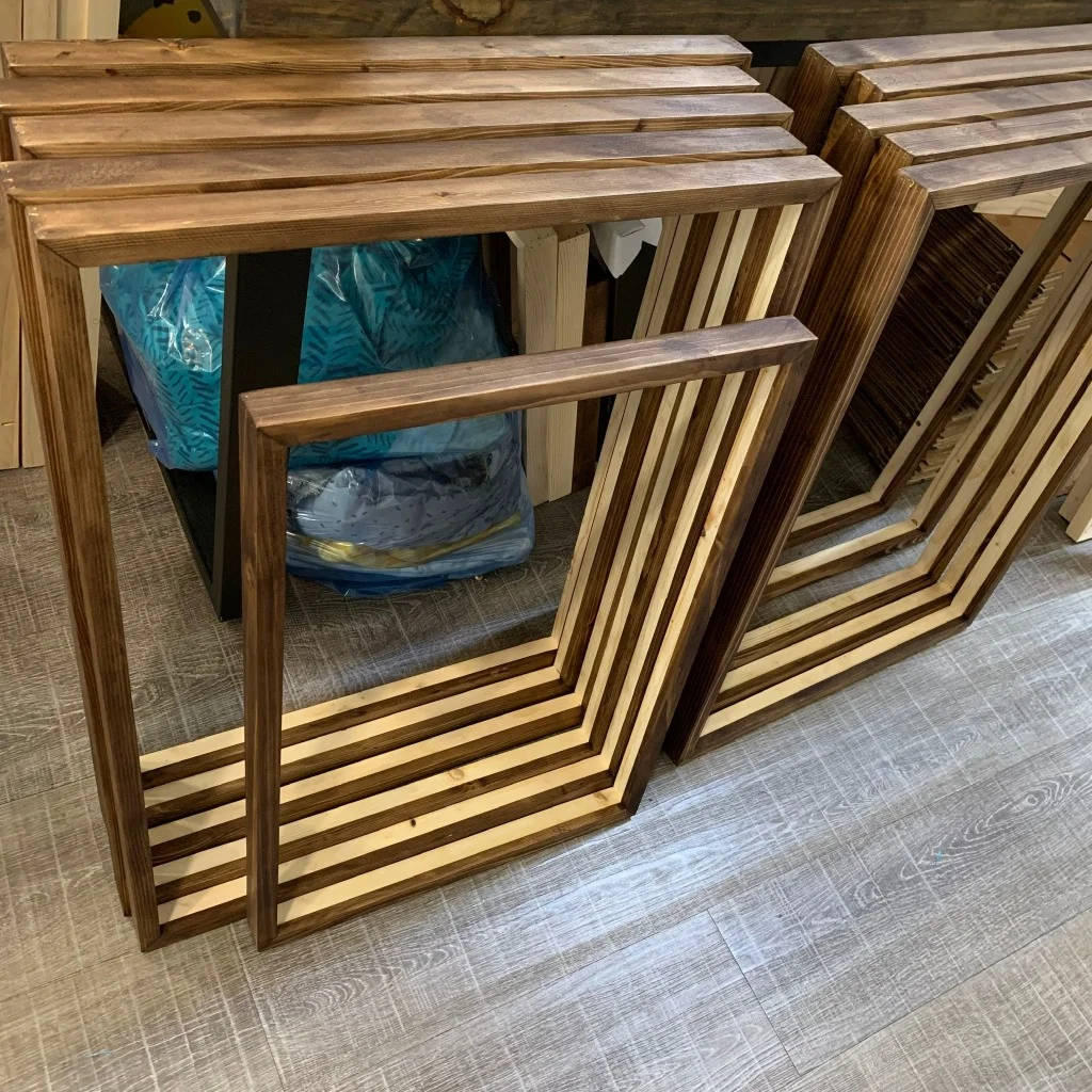 Khung tranh gỗ tự nhiên. trang trí nội thất, nhiều size