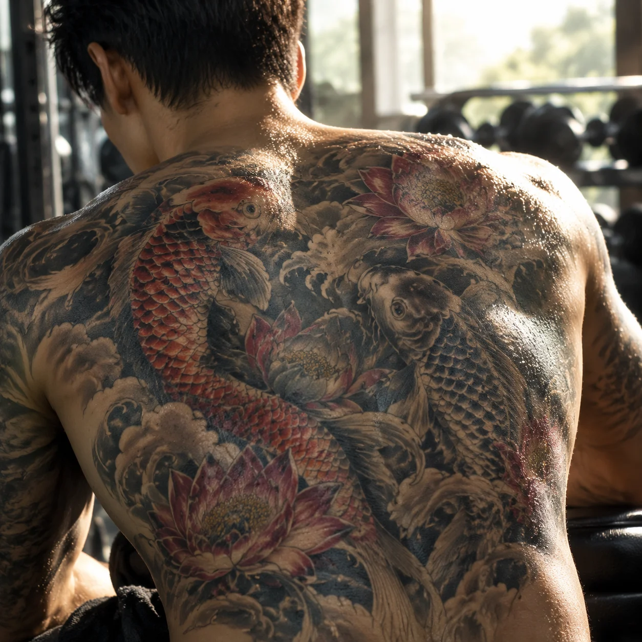 hình xăm full lưng: gợi ý số 22