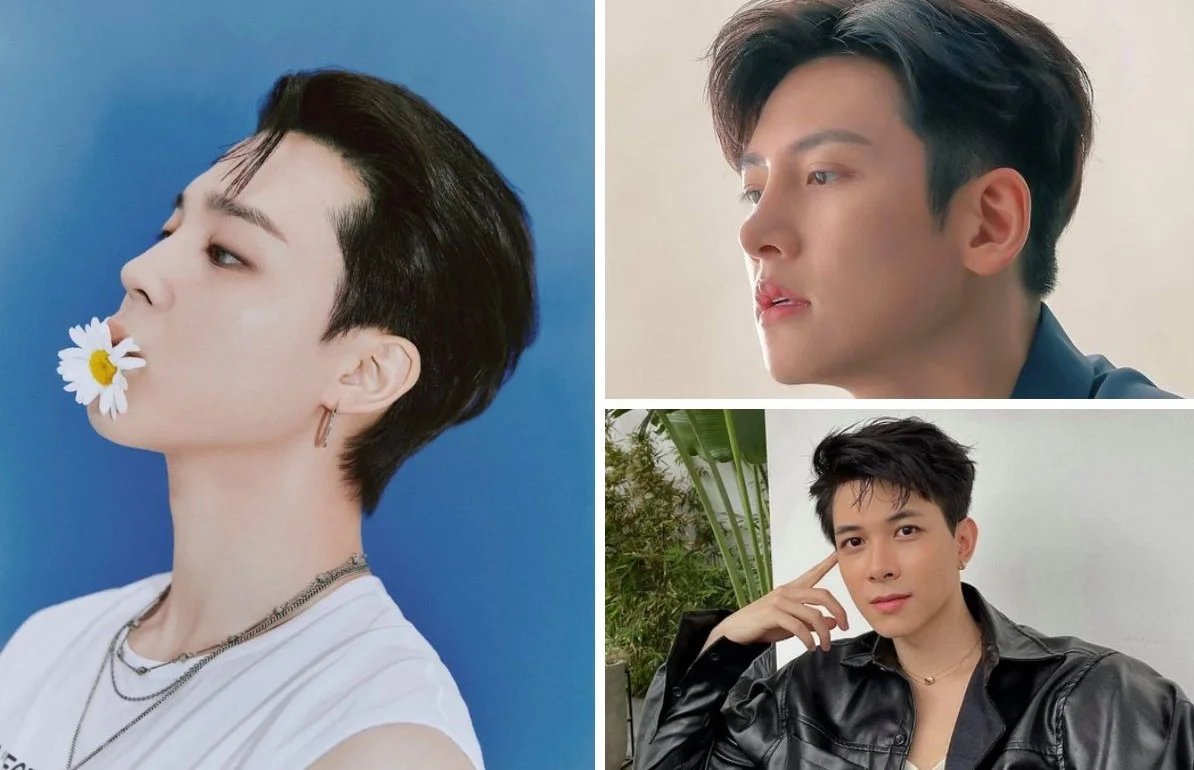 Tóc cắt moi cho nam mặt tròn béo