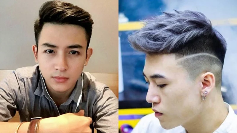 Tóc nam vuốt thẳng
