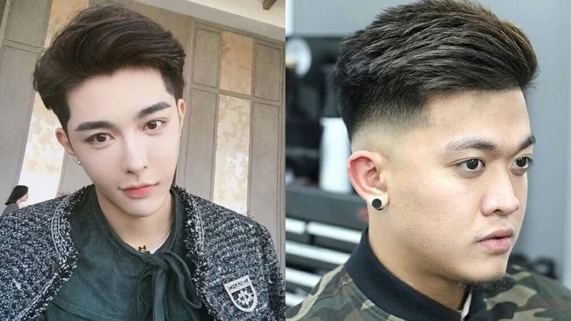 Nam mặt tròn để tóc gì? Gợi ý những kiểu tóc cho nam mặt tròn đang thịnh hành - 5
