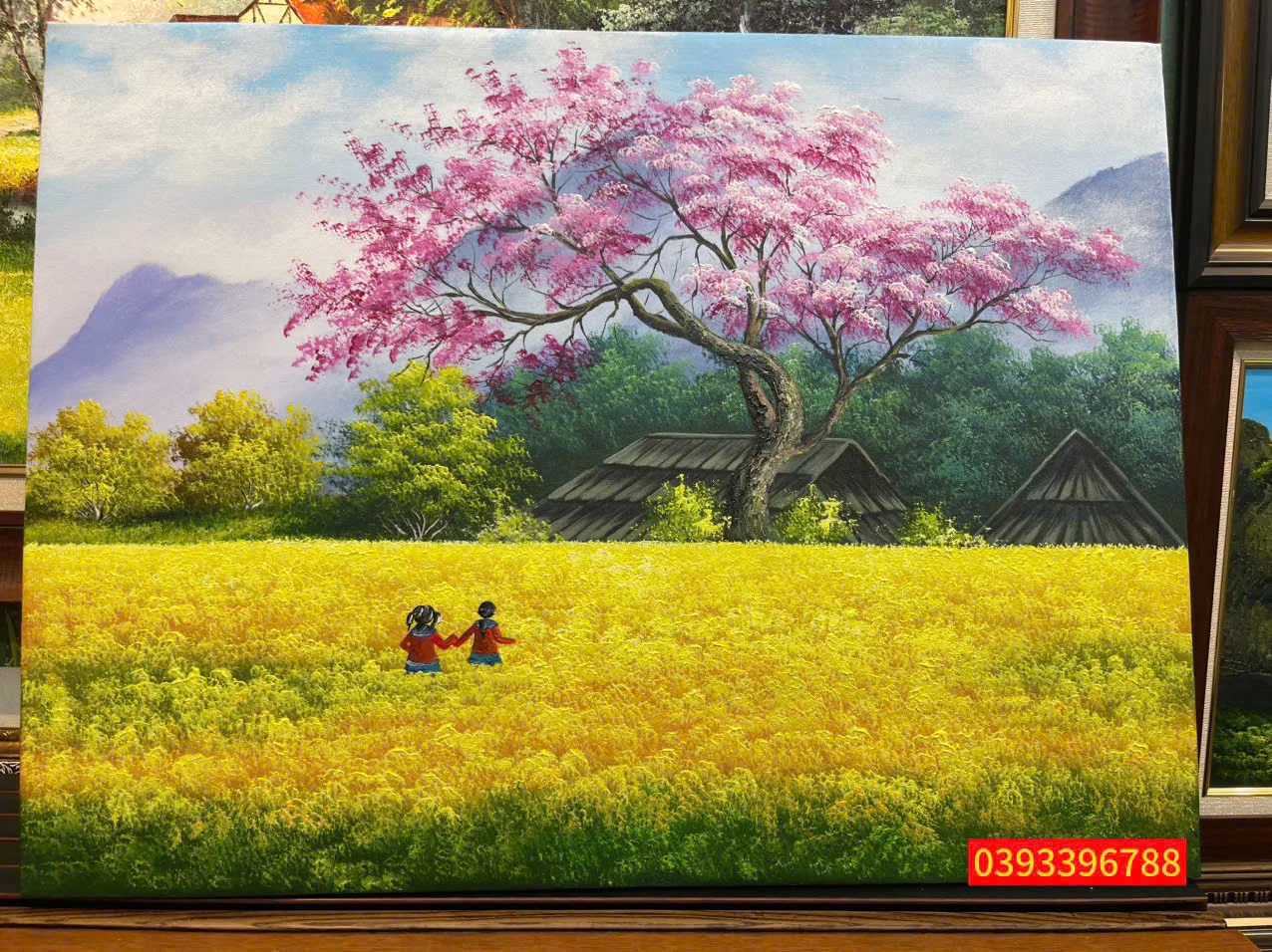 Tranh phong cảnh đẹp, tranh sơn dầu phong cảnh thiên nhiên